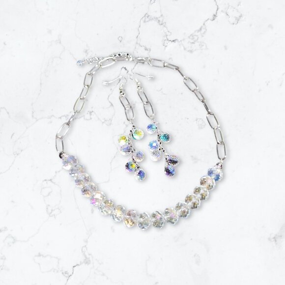 Crystal Necklace Set - Picture 2 of 7